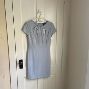 Brand new, tags still on baby blue work dress
